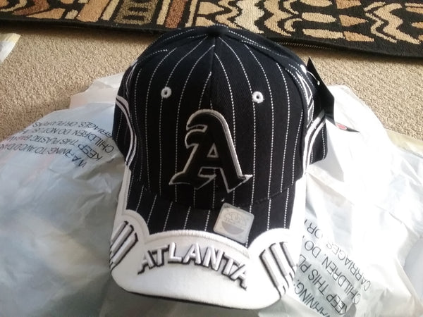 Atlanta Striped Snap back Baseball Cap