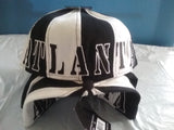 Atlanta Black/ White Windmill fitted Baseball Cap