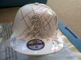 Fitted A Baseball Cap With rhinestones and designs
