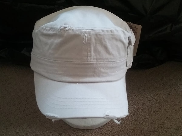 Cargo Hat for women w/side pockets